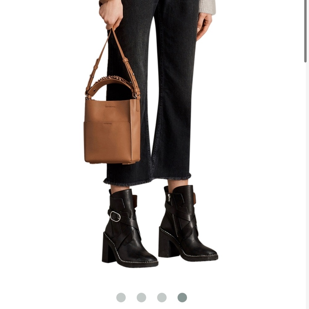 Allsaints Maya Mini North South Tote